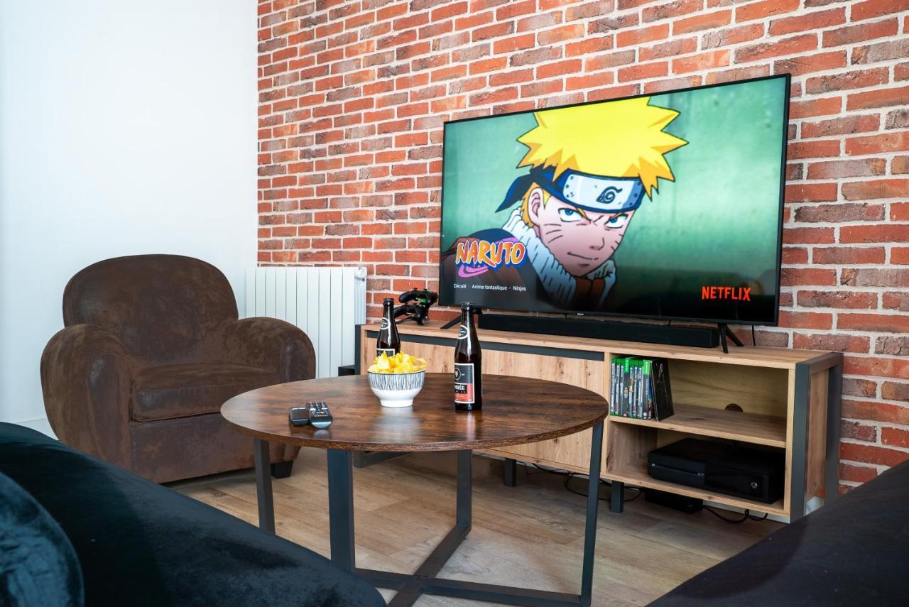 Duplex Lafargue Game Room Baby Foot Salle De Sport Jeux De Societe Limoges Exterior photo